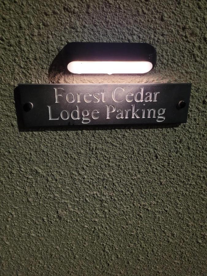 Forest Cedar Lodge, Forest Of Dean Cinderford Екстериор снимка